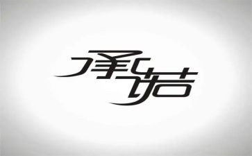 企业承诺书精选7篇