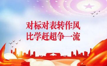 个人对标学习的心得体会参考6篇