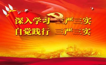 税三严三实心得体会模板7篇