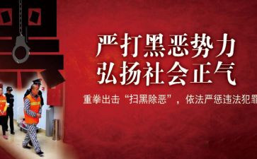 扫黑除恶心得体会2024最新6篇