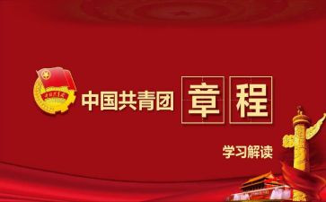 团章学心得体会6篇